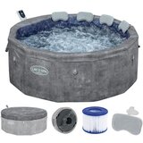 Bestway Whirlpool za uštedu energije LAY-Z-SPA® Carrara AirJet Ø 170 x 65 cm - 6 osoba - 1 kom Cijene