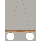  Visilica na sajli WOODSTOCK 2xE27/15W/230V drvo/krem | Eponuda.com