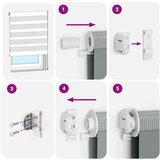  Zavjesa zebra 110x150 cm širina tkanine 105 9 cm poliester | shoptok.hr