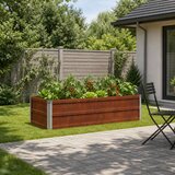  Povišeni vrtni krevet Rđa 100 x 40 x 24 cm corton | shoptok.hr