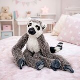 Plišana igračka lemur s čičkom za vješanje siva 35 cm | shoptok.hr