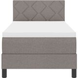 Box spring krevet Sivo-smeđa 80 x 200 cm tkanina | shoptok.hr
