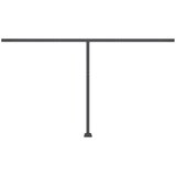  Tenda na ručno uvlačenje s LED svjetlima 400 x 350 cm krem | shoptok.hr