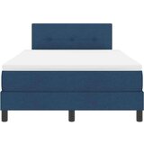  Boxspring krevet s madracem Tamno plava 120 x 190 cm tkanina | shoptok.hr