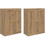  Kabinetski zidni 2 pcs Umjetnički hrast 69,5 x 34 x 90 cm | shoptok.hr