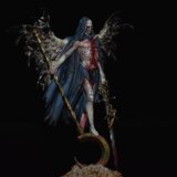 Villainy Ink carrion crimson (phase i) | crimson enamel effect | granulated | satin–gloss finish | Eponuda.com