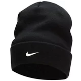 Nike Kape Peak Standard Cuff Metal Swoosh Beanie Črna