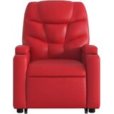  Masažni naslanjač s funkcijo vstajanja rdeče umetno u | Shoptok.si
