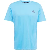 Adidas Funkcionalna majica 'Train Essentials Comfort ' svetlo modra / črna