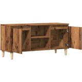 vidaXL TV ormarić staro drvo 102x35x50 cm konstruirano drvo | shoptok.hr