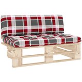 Maison Chic Vrtni srednji kavč - Zunanji kavč iz palet impregnirana borovina, (22040861) Cene