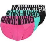 Calvin Klein Underwear Spodnje hlačke meta / roza / črna