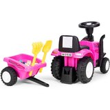 ECO TOYS traktor sa prikolicom pink ecotoys