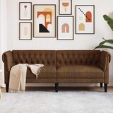 SOFA Smeđa 201,5 x 74,5 x 74,5 cm Poliester | shoptok.hr