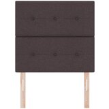  Uzglavlje podesivo po visini Tamno smeđa 90 cm tkanina | shoptok.hr