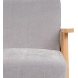 Casa Selección Siva fotelja od šenila Vintage – | shoptok.hr