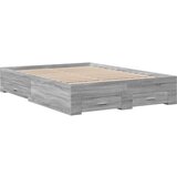  Okvir za krevet s ladicama boja hrasta 140x190 cm drveni | shoptok.hr