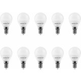 MAX-LED 10x led žarnica - sijalka e14 7w (55w) 648 lm nevtralno bela 4500k | Shoptok.si