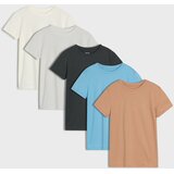 Sinsay Pamučne majice 5 pack | shoptok.hr