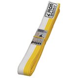 IRON SPORT Belo žuti pojas 240cm - žuto beli pojas za borilačke sportove | ePonuda.com
