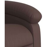 Masažni naslanjač rjavo umetno usnje, (20922145) | Shoptok.si