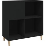 Ormarić za ploče crni 84,5 x 38 x 89 cm od konstruiranog drva | shoptok.hr