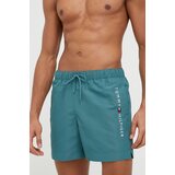 Tommy Hilfiger Kopalne kratke hlače zelena barva | Shoptok.si