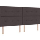 Box Spring Krevet s Madracem - Tamnosmeđi 200x200 cm Tkani | shoptok.hr