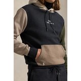 Polo Ralph Lauren Dukserica za muškarce, boja: crna, s kapuljačom, bez uzorka, 710957592 | shoptok.hr