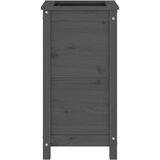  Vrtna sadilica siva 40 x 40 x 78 cm od masivne borovine | Eponuda.com