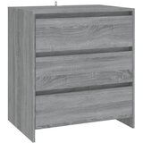 Maison Chic Komoda - Predalnik siva sonoma 70x41x75 cm iverna plošča, (21718095) Cene
