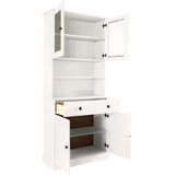 Støraa Bela vitrina iz masivnega bora 181x34 cm Mille – | Shoptok.si