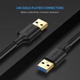 Ugreen USB 3.0 kabel (M do M) crni 0,5 m - u polivinil vrećici | shoptok.hr