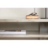 Venture Home TV komoda Ålesund 40 × 42 × 140 cm, bež s izgledom mramora | shoptok.hr