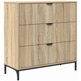  Kreveta Sonoma hrast 79,5 x 33 x 82 cm Konstruirano drvo | shoptok.hr