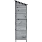  Vrtna Šupa Siva 106,5 x 56 x 176 cm Konstruirano drvo | shoptok.hr