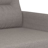  3-dijelni set sofa s jastucima smeđesivi od tkanine | shoptok.hr