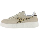 Diadora Game step suede animalier 501.178739 01 C8101 White/Parchment Bijela | shoptok.hr