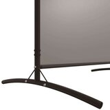 Sobna pregrada s 2 panela antracit 348 x 180 cm od tkanine | shoptok.hr