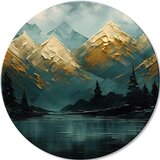  Okrugle slike akrilom Zaboravljena šuma | different dimensions | shoptok.hr