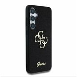 Guess PU Fixed Glitter 4G Metal Logo Zadní Kryt pro Samsung Galaxy S25 Black Ovitek za telefon Vijolična | Shoptok.si