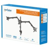 Manhattan 3-struki Stolni nosač za monitor 33,0 cm (13) - 68,6 cm (27) Podesiv po visini, Nagibni i okretni | Eponuda.ba