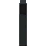  LED uzglavlje crno 200x18,5x103,5 cm konstruirano drvo | Eponuda.com