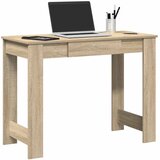 Maison Chic Pisalna miza - pisarniška miza - Računalniška miza sonoma hrast 100x45x75 cm inženirski les, (21784974) | Shoptok.si