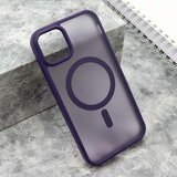 Maska silky magsafe matte za iphone 11/ ljubičasta
