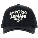 Emporio Armani Kape s šiltom Milano Črna Cene