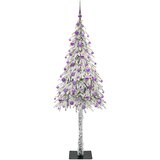 vidaXL Božićno drvce s 300 LED svjetlima Bijelo 180 cm PE i čelik | shoptok.hr