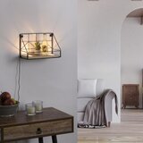 LEUCHTEN DIREKT 15276-18 - Police sa LED osvetljenjem BOARD 2xLED/1,75W/230V 30 cm | Eponuda.com