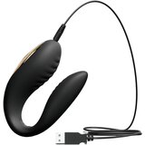 Dorcel Perfect Lover - radijski vibrator z možnostjo polnjenja (črn) | Shoptok.si