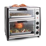 OneConcept All-You-Can-Eat Double Peč z grilom 42 litrov total | Shoptok.si
